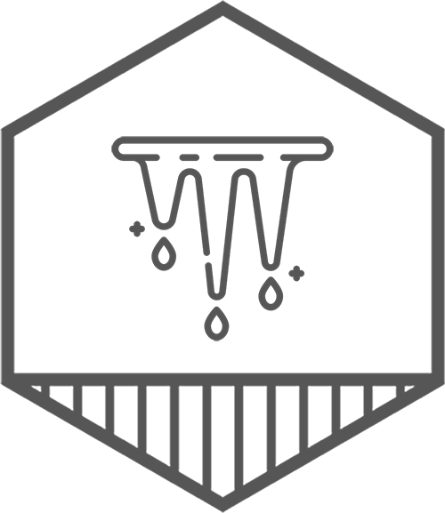 Ice dam removal icon