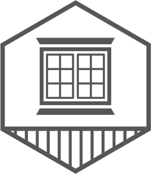 Residential windows icon